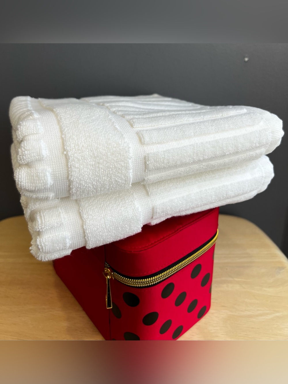 TWO IVORY TUB MATS by Terrisol From The Suite Collect are NWT